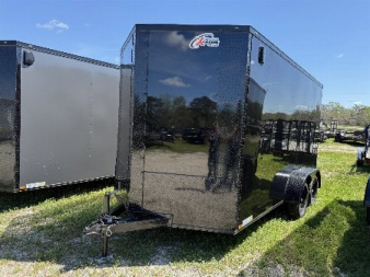 New 2025 Giddy Up USA 7 X 14 TA POLYCORE Cargo / Enclosed Trailer