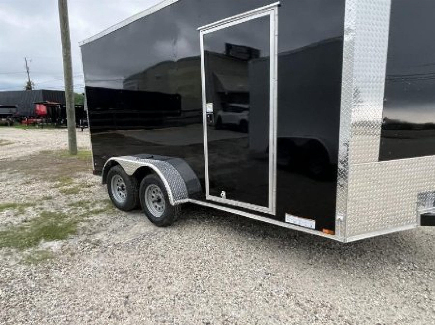 New 2025 Giddy Up USA 7 X 14 TA POLYCORE Cargo / Enclosed Trailer