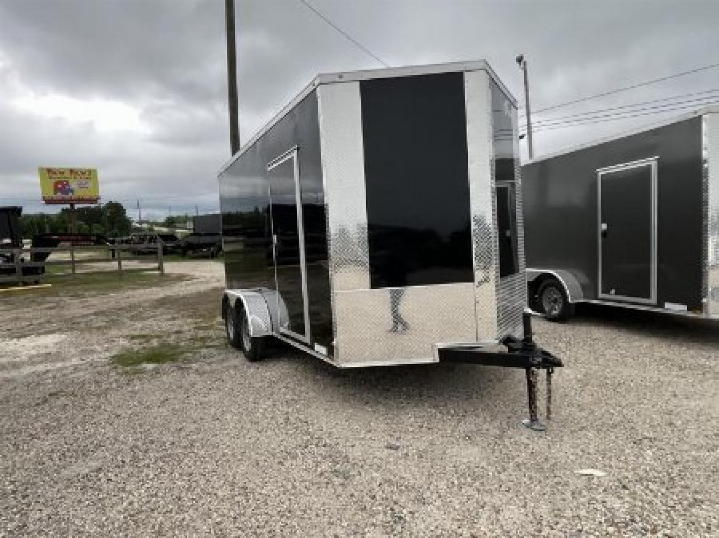 New 2025 Giddy Up USA 7 X 14 TA POLYCORE Cargo / Enclosed Trailer