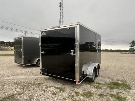 New 2025 Giddy Up USA 7 X 14 TA POLYCORE Cargo / Enclosed Trailer