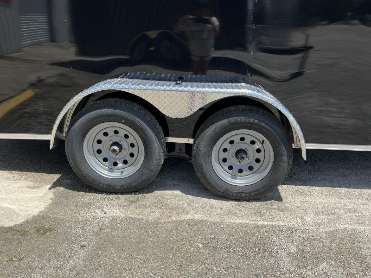 New 2025 Giddy Up USA 7 X 16 TA POLYCORE Cargo Enclosed