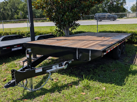 Used 2024 AMERICAN MADE PRODUCT INC. 8.5X16 DECKOVER 10K Deckover Trailer