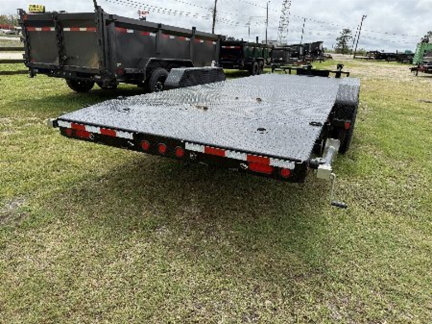 New 2025 PJ Trailers 24' STEEL DECK Equipment Trailer