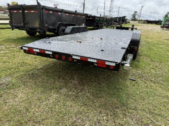 New 2025 PJ Trailers 24' STEEL DECK Equipment Trailer