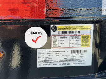 New 2025 Sure-Trac 7X14 TANDEM AXLE 15400 LB GVWR POWER DROP DECK Equipment Trailer