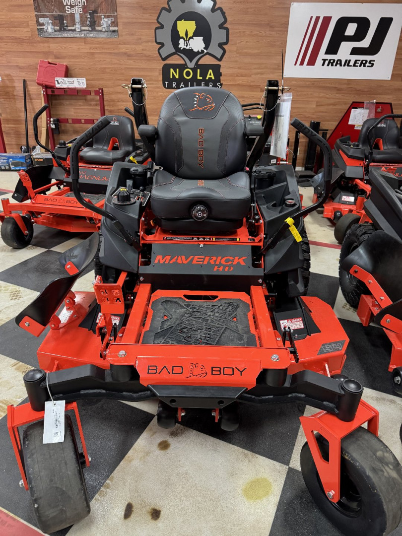 New 2025 Bad Boy MAVERICK HD 54"KAWASAKI 23.5 HP Lawn Mowers