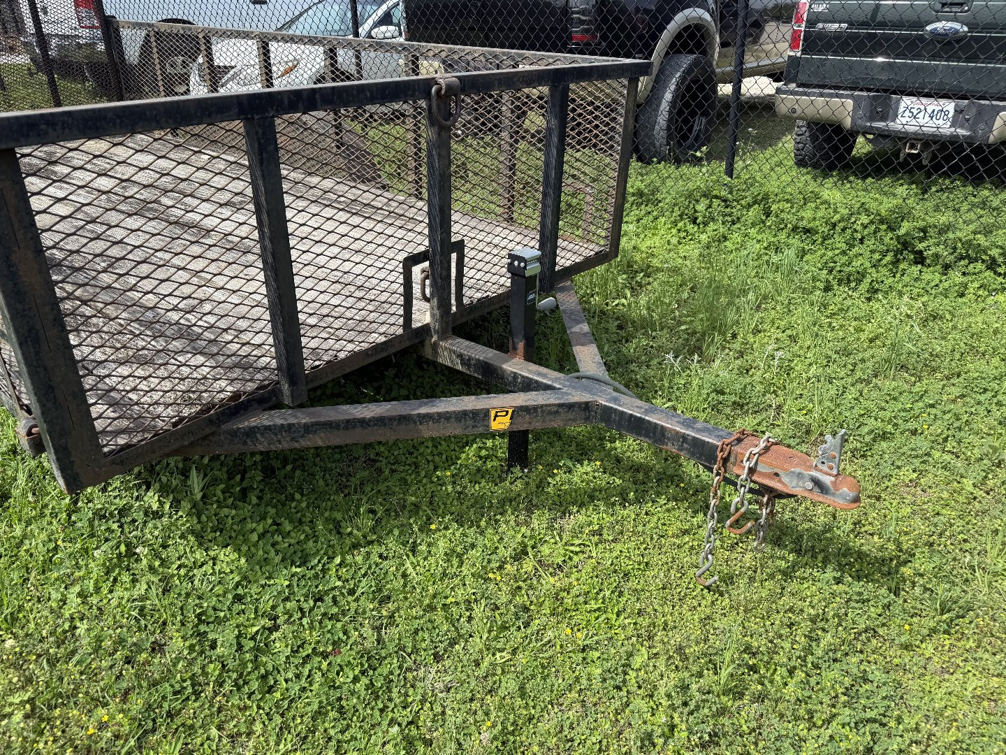 Used 2013 PROVIDER 7 X 14 TA Utility Trailer