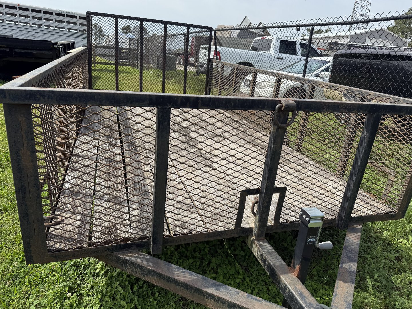 Used 2013 PROVIDER 7 X 14 TA Utility Trailer