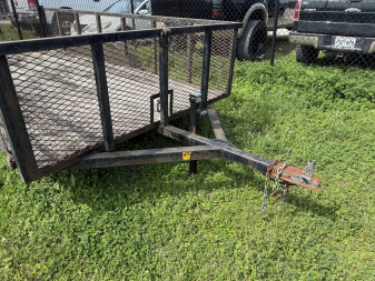 Used 2013 PROVIDER 7 X 14 TA Utility Trailer