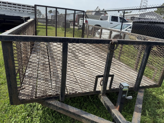 Used 2013 PROVIDER 7 X 14 TA Utility Trailer
