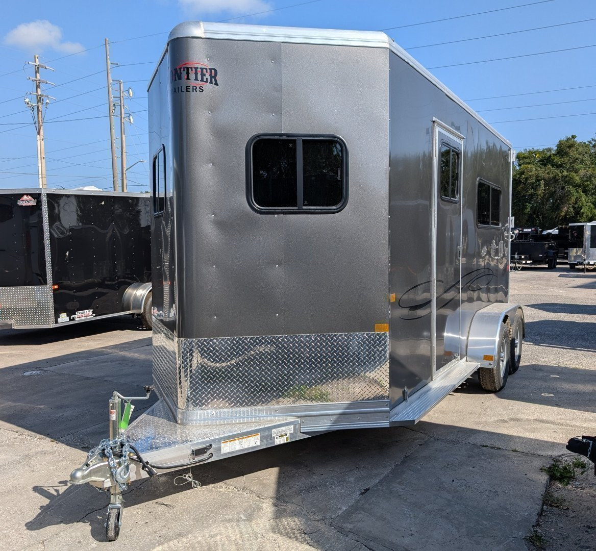 New 2025 Frontier Trailers Horse Trailer AMBASSADOR STRAIGHT LOAD 2H BP