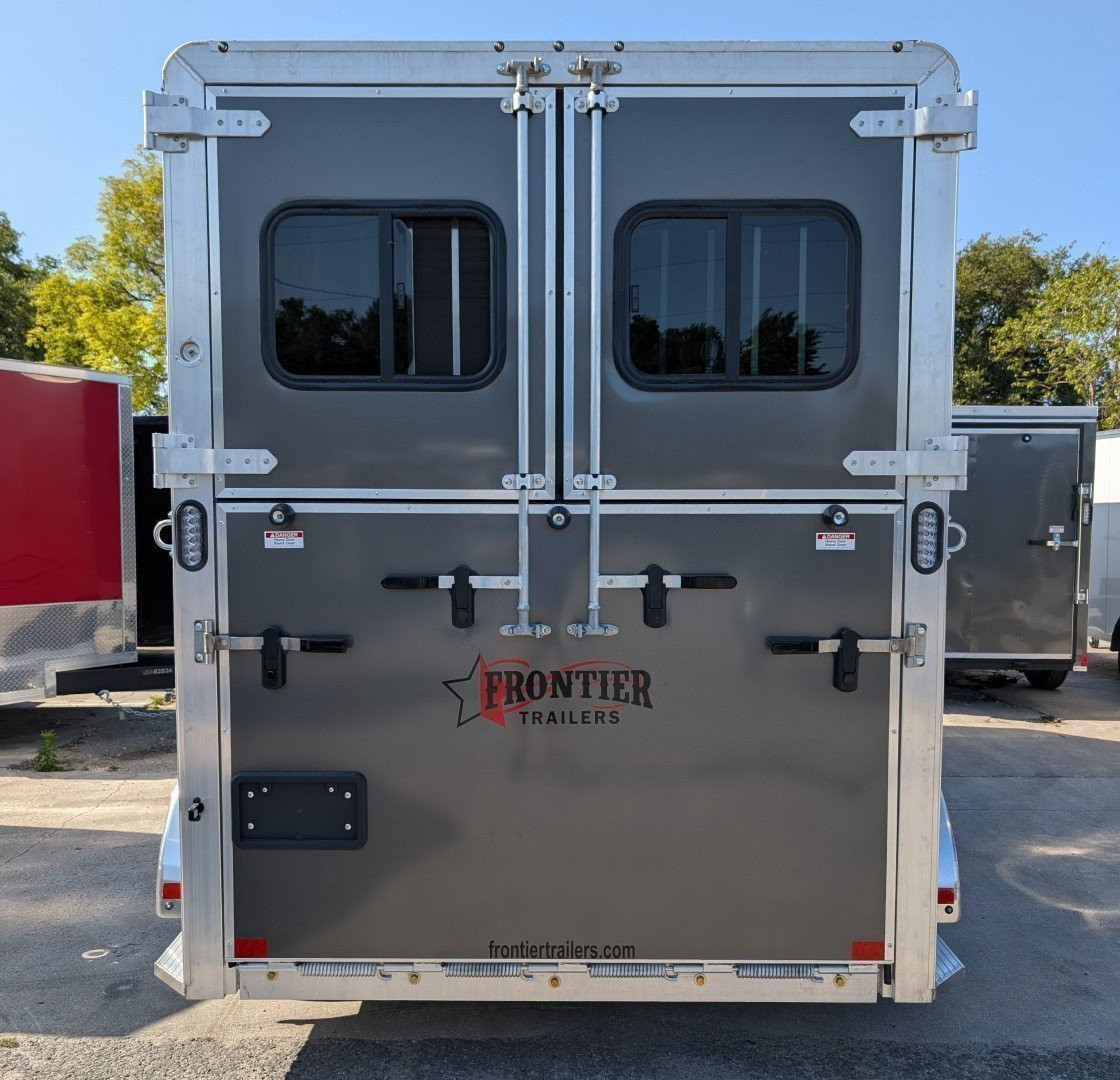 New 2025 Frontier Trailers Horse Trailer AMBASSADOR STRAIGHT LOAD 2H BP