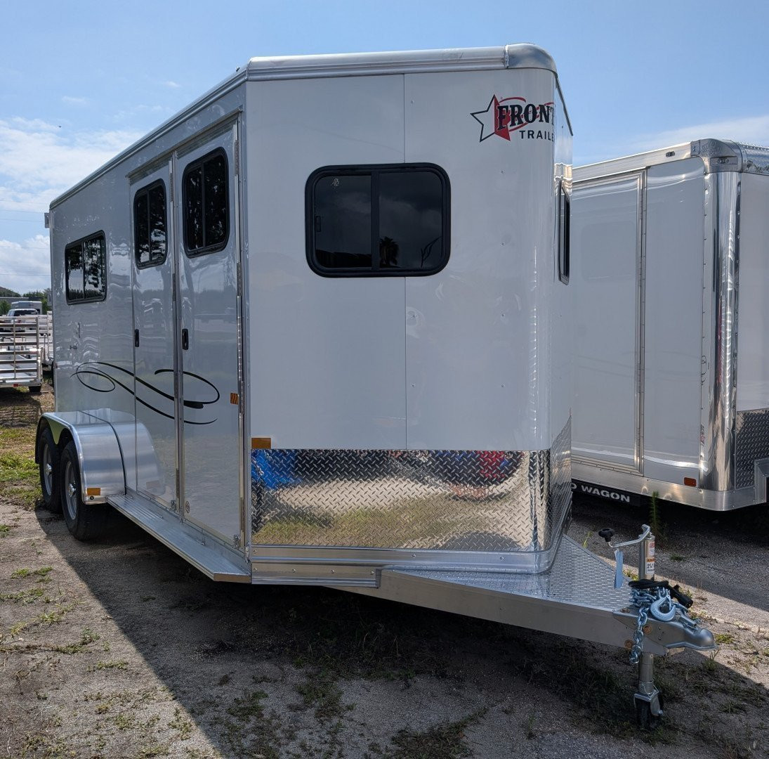 New 2025 Frontier Trailers Horse Trailer AMBASSADOR 2H STRAIGHT