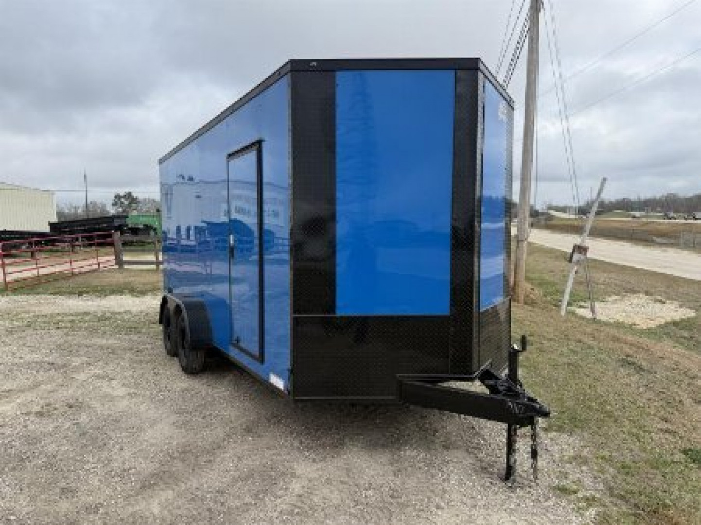 New 2025 Giddy Up USA 7 X 16 TA POLYCORE Cargo / Enclosed Trailer