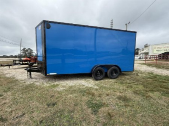 New 2025 Giddy Up USA 7 X 16 TA POLYCORE Cargo / Enclosed Trailer