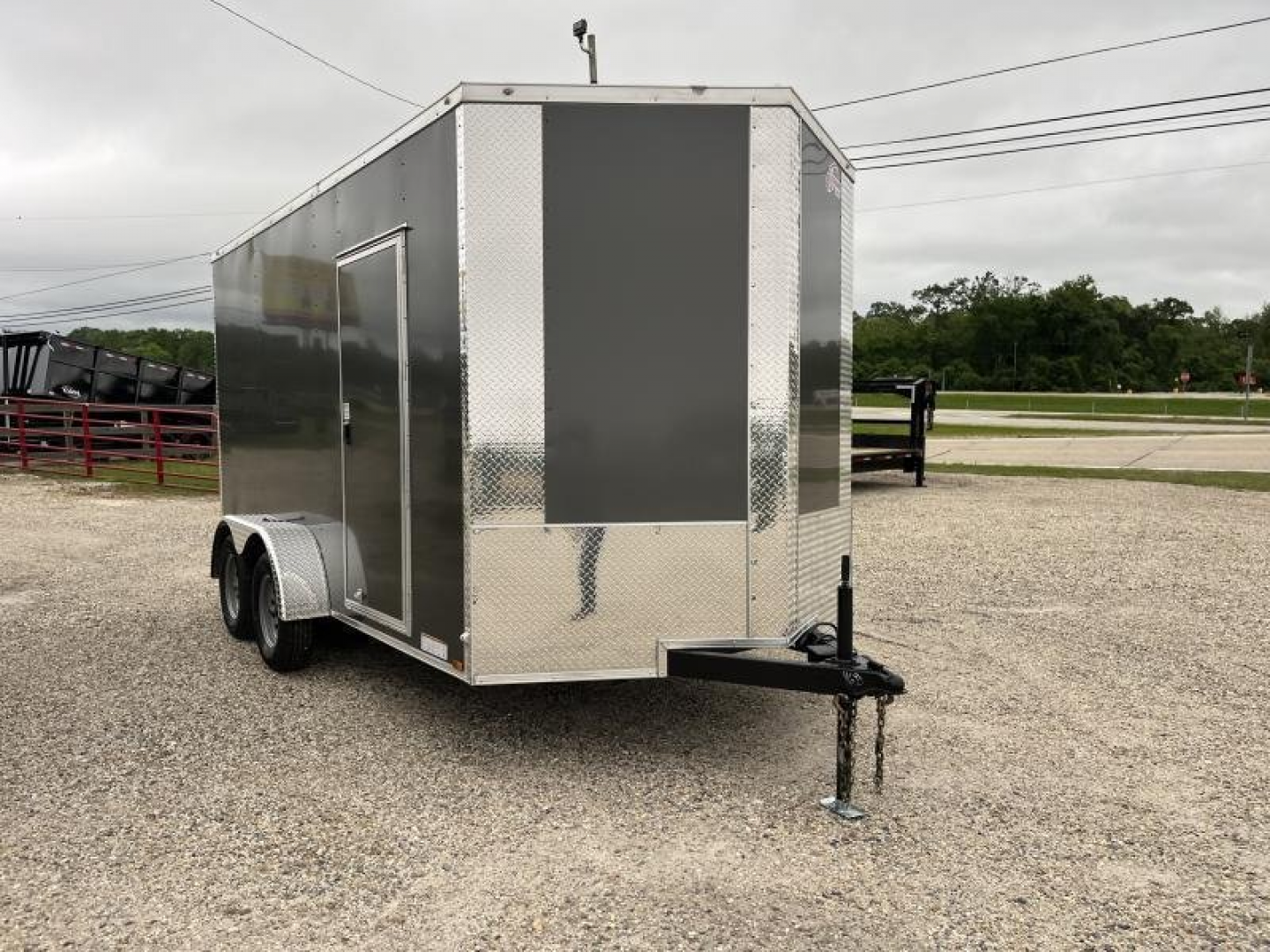 New 2025 Giddy Up USA 7 X 14 TA POLYCORE Cargo / Enclosed Trailer
