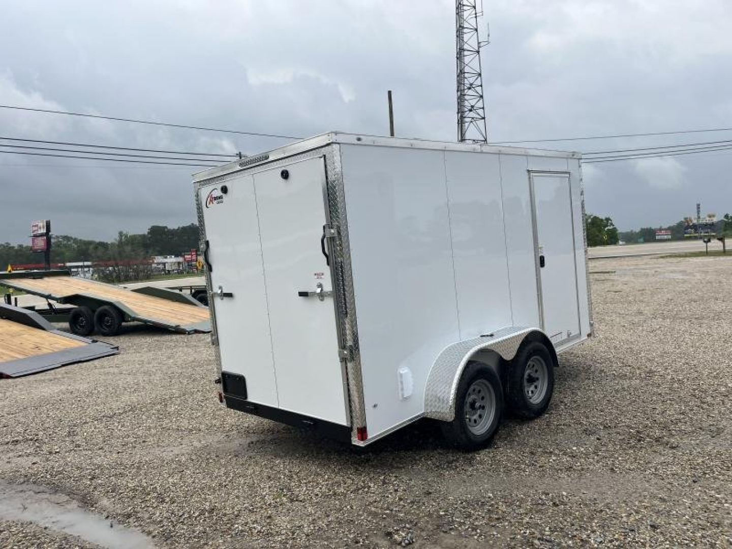 New 2025 Giddy Up USA 6 X 12 TA POLYCORE Cargo / Enclosed Trailer