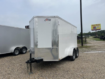 New 2025 Giddy Up USA 6 X 12 TA POLYCORE Cargo / Enclosed Trailer