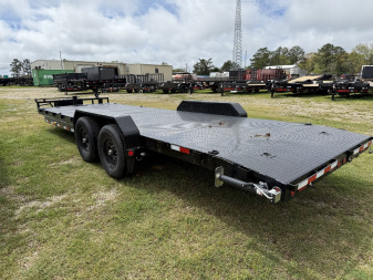 New 2025 PJ Trailers 24' STEEL DECK Equipment Trailer