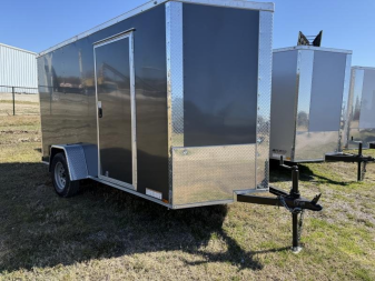 New 2025 Giddy Up USA 6 X 12 SA POLYCORE Cargo / Enclosed Trailer