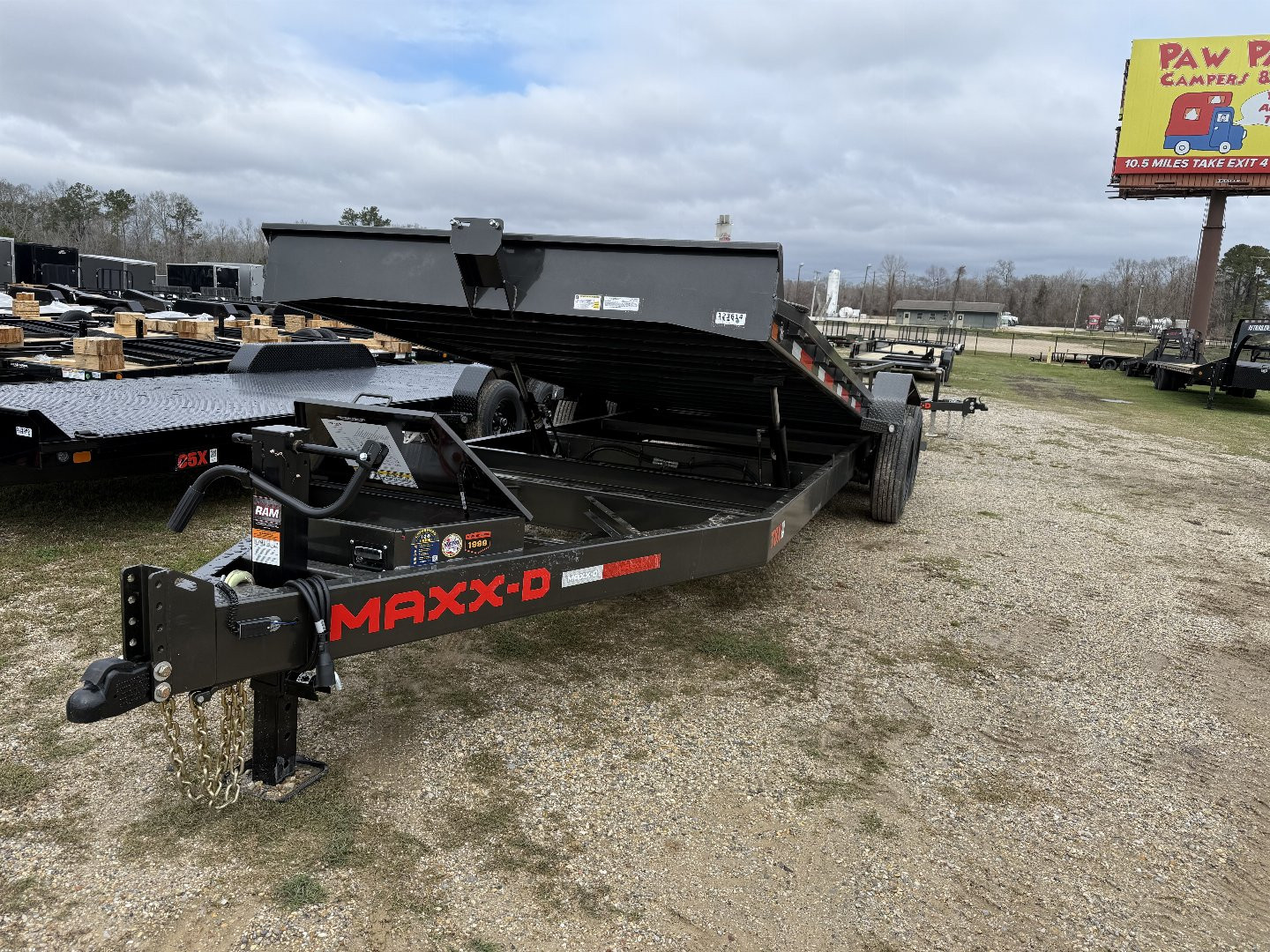 New 2025 MAXXD T8X8324 Tilt Trailer