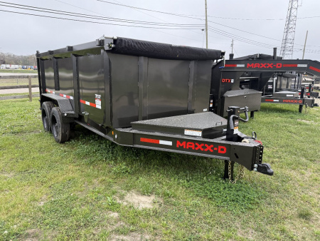 New 2025 MAXX-D DJX8314 14' x 83'' - 7.17 CU/YD Dump Trailer