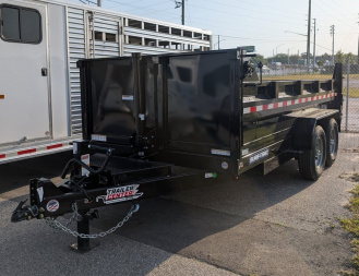 New 2025 Sure-Trac 7X14 LOW SIDE DUMP 14K Dump Trailer