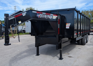 New 2025 Texas Pride Trailers 8X20 DECKOVER DUMP 25.9K Dump Trailer