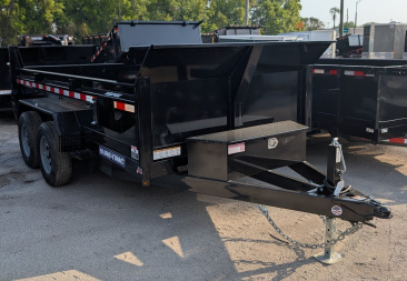 New 2025 Sure-Trac 6X12 LOW SIDE DUMP 10K Dump Trailer