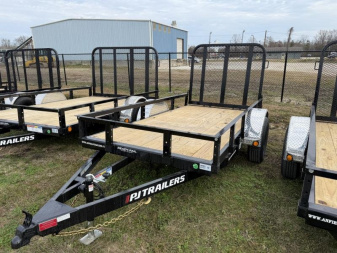 New 2025 PJ Trailers U610 Utility Trailer