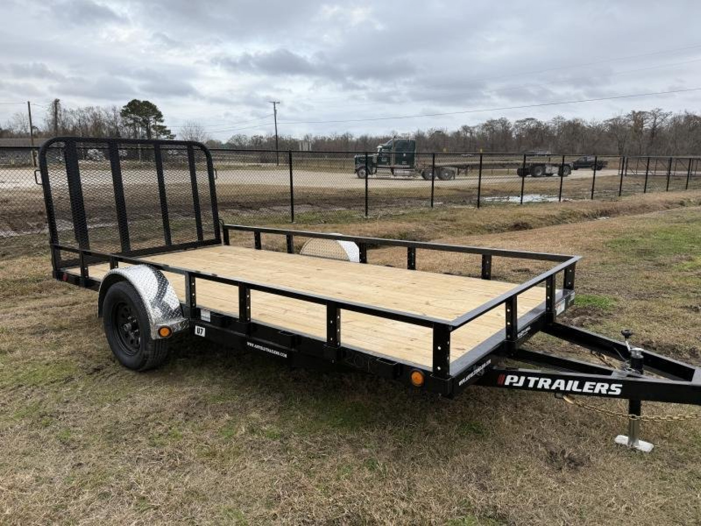 New 2025 PJ Trailers U714 Utility Trailer