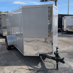 New 2025 Rock Solid Cargo 5X10 SA ENCLOSED RAMP Cargo / Enclosed Trailer