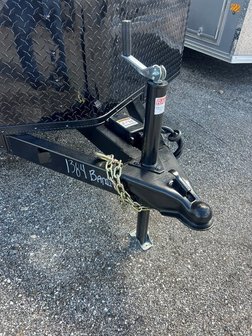 New 2025 Arising 7X14 TANDEM AXLE CARGO/ENCLOSED TRAILER WITH FULL TUBE FRAME/6'3" HEIGHT/REAR RAMP DOOR/BLACKOUT PACKAGE