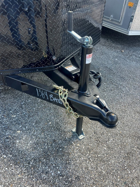 New 2025 Arising 7X14 TANDEM AXLE CARGO/ENCLOSED TRAILER WITH FULL TUBE FRAME/6'3" HEIGHT/REAR RAMP DOOR/BLACKOUT PACKAGE