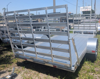New 2025 Triton Trailers 6X12 ALUMINUM UTILITY SA Utility Trailer