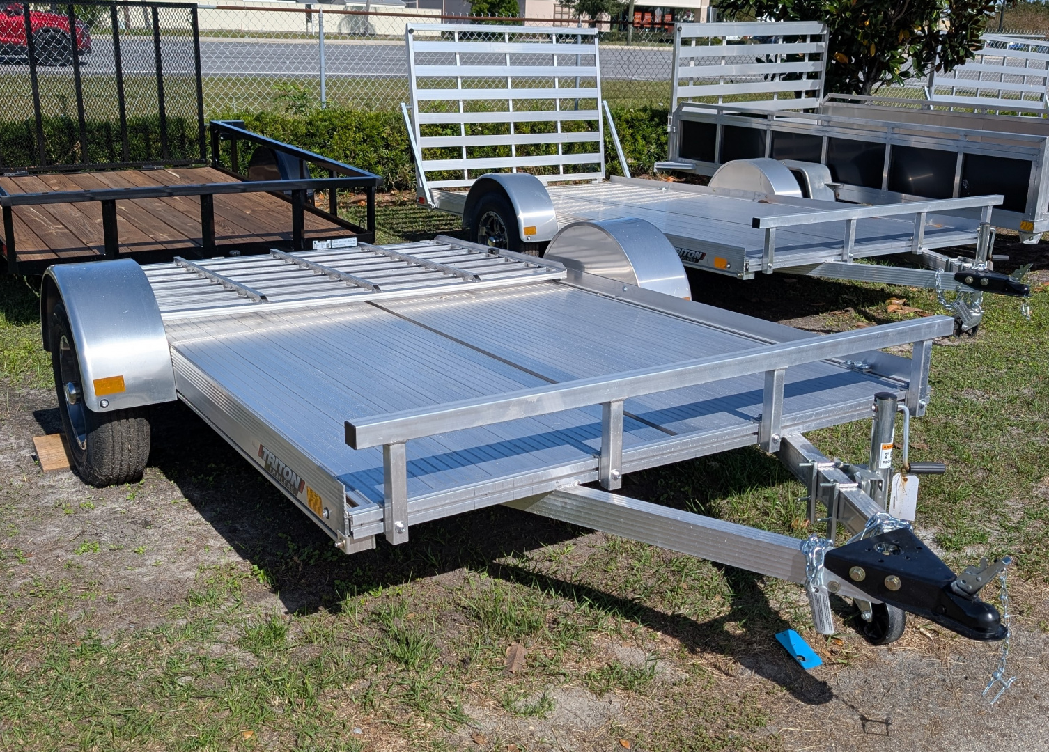 New 2025 Triton Trailers 6X10 ALUMINUM UTILITY SA