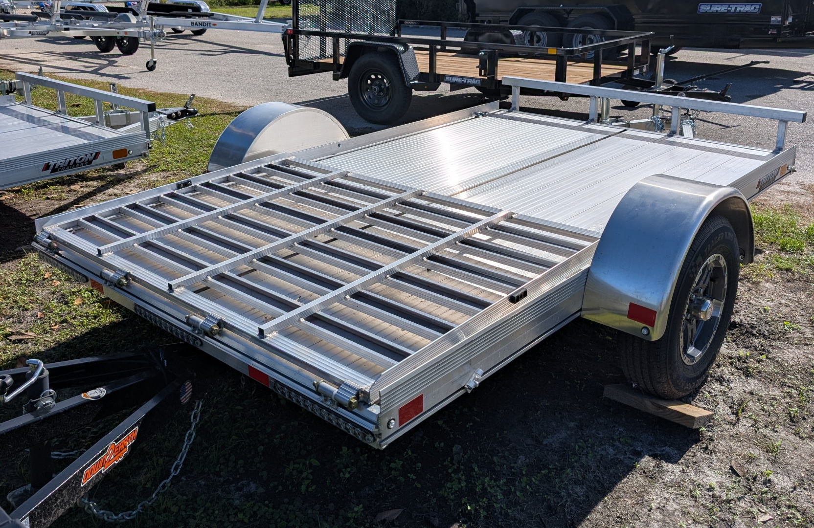 New 2025 Triton Trailers 6X10 ALUMINUM UTILITY SA