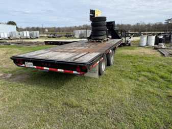 Used 2018 Top Hat Trailers 102 X 18 TA Flatbed Trailer