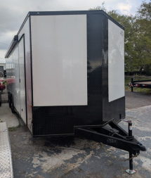 New 2025 Rock Solid Cargo 8.5X24 TA ENCLOSED POLY RAMP Cargo / Enclosed Trailer