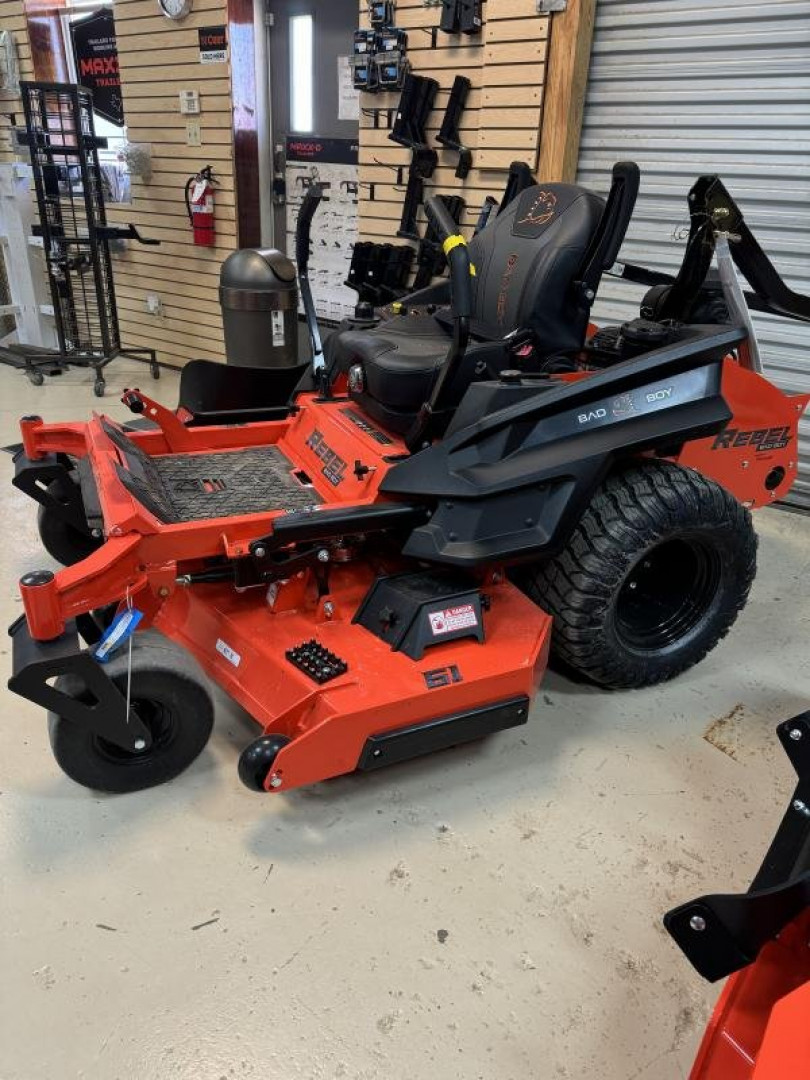 New 2025 Bad Boy  REBEL 61" KAWASAKI 35 HP Lawn Mowers