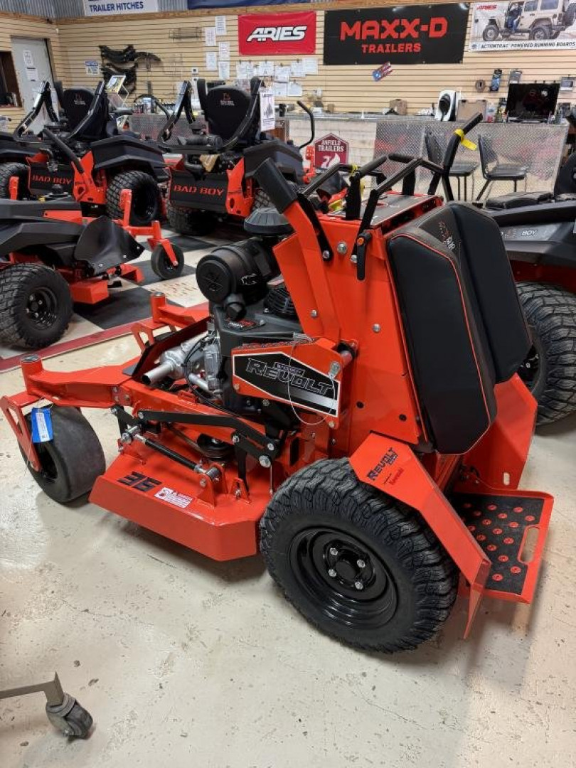 New 2025 Bad Boy REVOLT 36" KAWASAKI FX691V 22 HP Lawn Mowers
