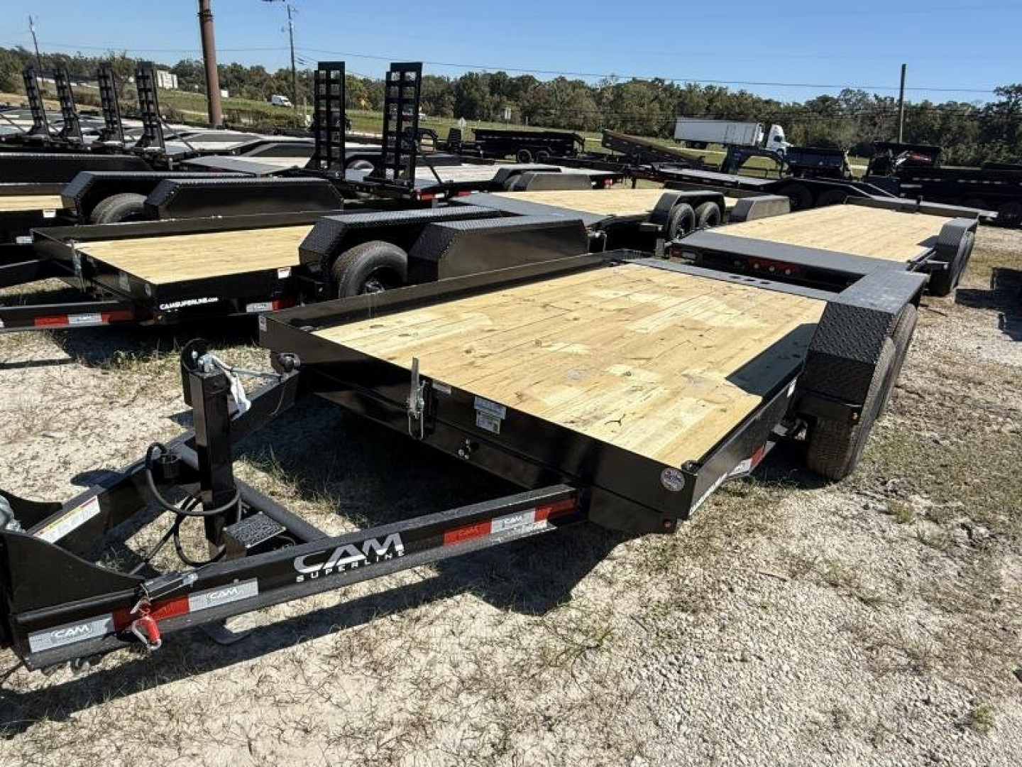 New 2025 Cam Superline P5CAM714FTT (7' x 14' 11K) Tilt Trailer