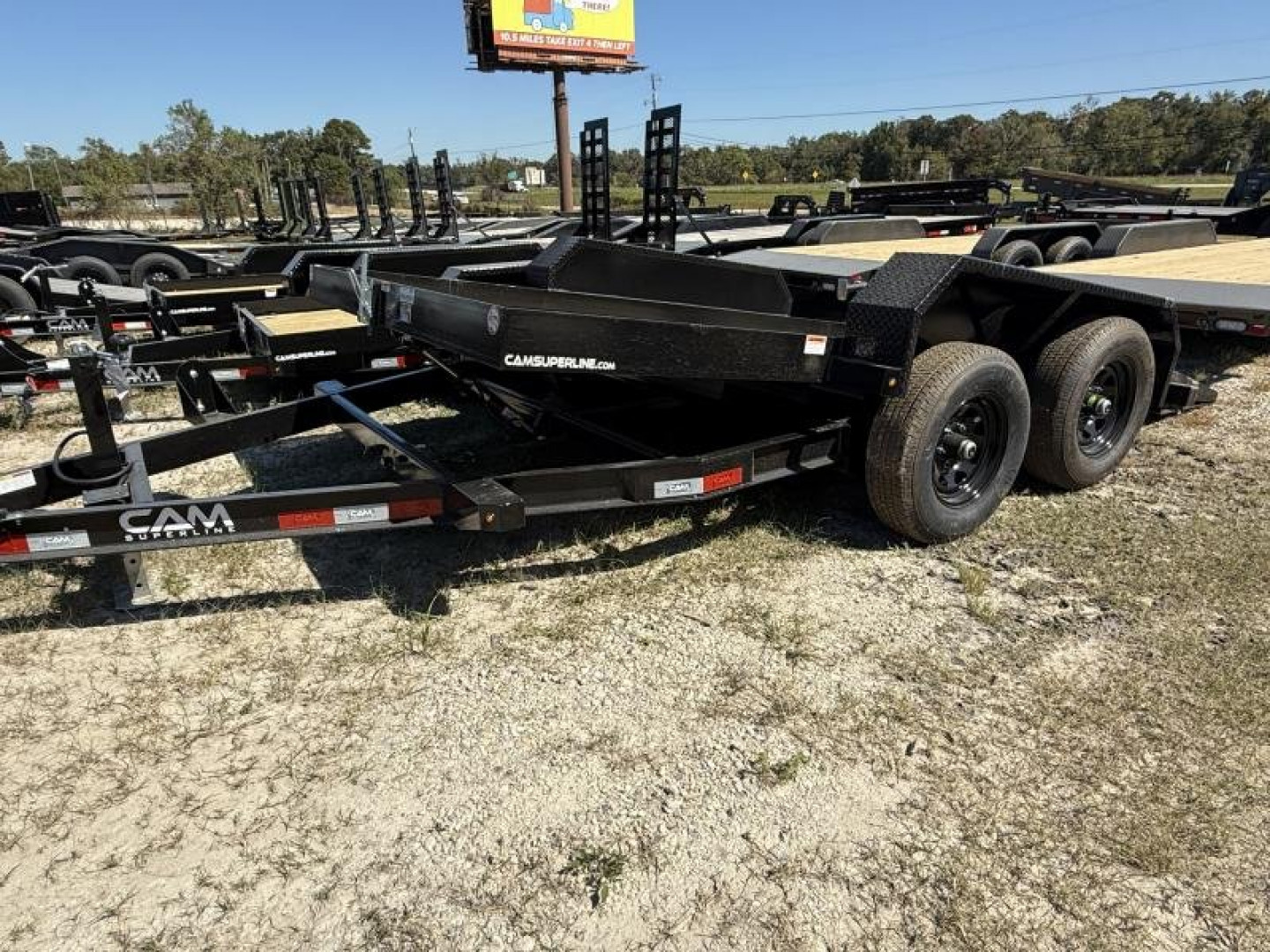 New 2024 Cam Superline P5CAM612FTT (6' x 12' 11K) Tilt Trailer