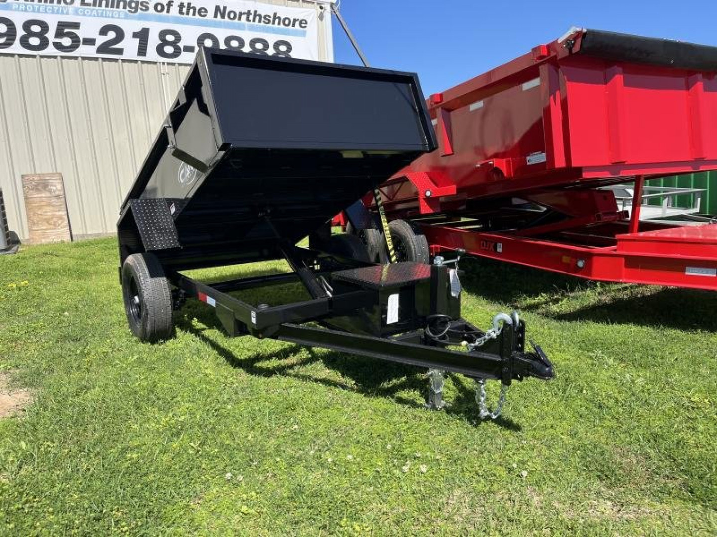 New 2024 Cam Superline P5508LPDT (5' x 8' SA 5K) Dump Trailer