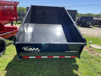 New 2024 Cam Superline P5508LPDT (5' x 8' SA 5K) Dump Trailer