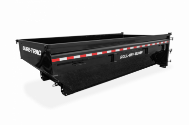 New 2025 Sure-Trac 16FT DUMP BIN 4FT SIDES Dump Trailer