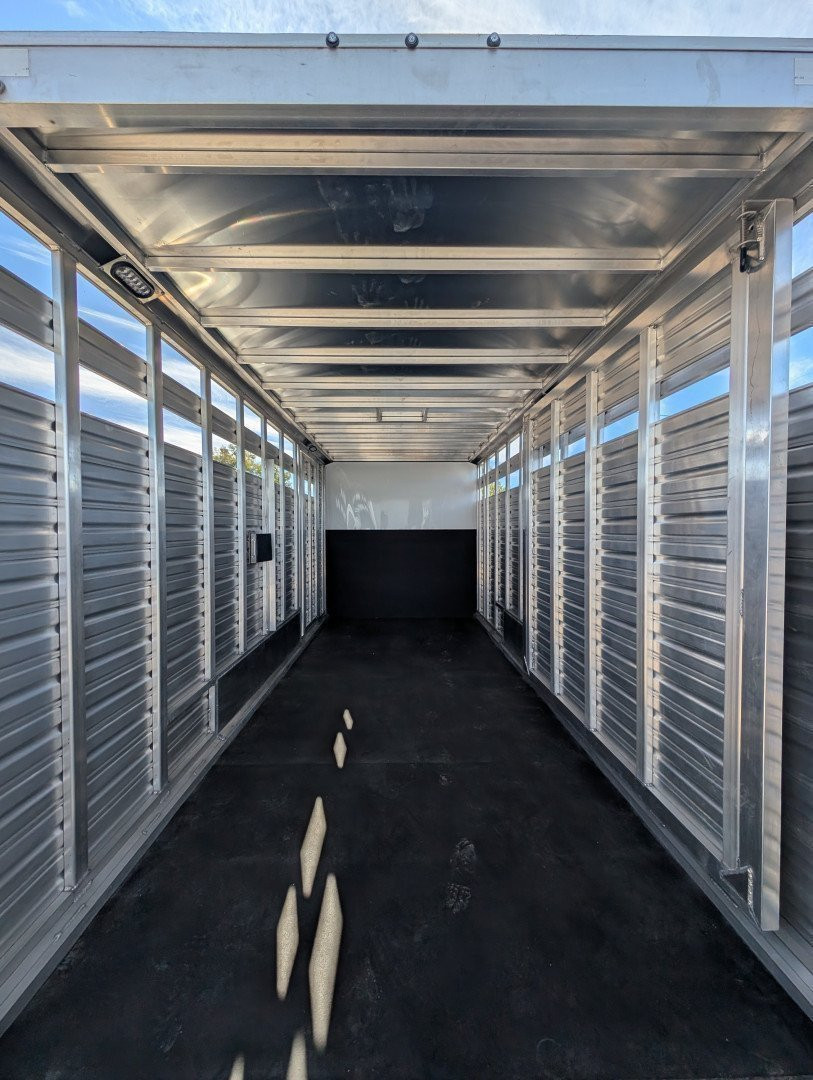 New 2025 Frontier Trailers LIVESTOCK GN 7X20 14K Stock / Stock Combo Trailer
