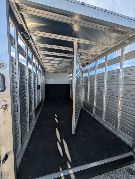 New 2025 Frontier Trailers LIVESTOCK GN 7X20 14K Stock / Stock Combo Trailer