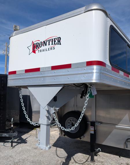 New 2025 Frontier Trailers LIVESTOCK GN 7X20 14K Stock / Stock Combo Trailer