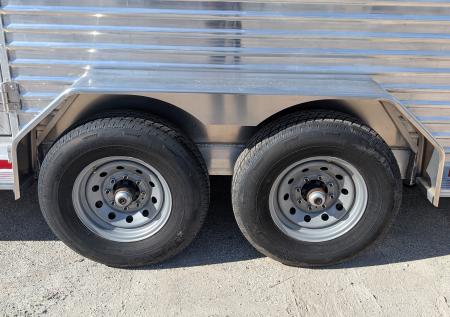 New 2025 Frontier Trailers LIVESTOCK GN 7X20 14K Stock / Stock Combo Trailer
